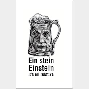 Einstein Mug Posters and Art